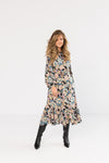 Black Mistic Midi Dress