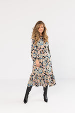 Black Mistic Midi Dress