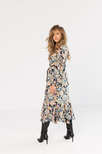 Black Mistic Midi Dress