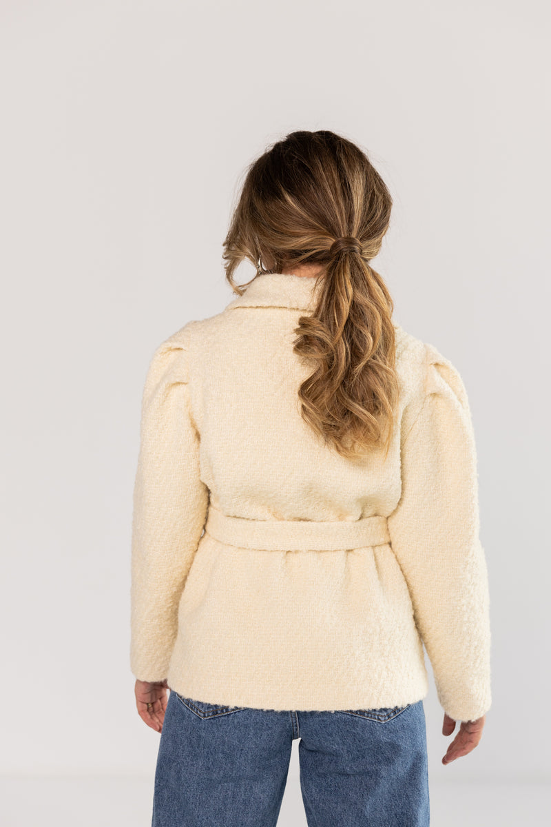 White Wool Coat