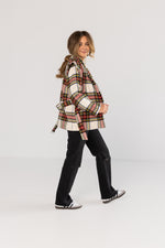 Wool Plaid Coat