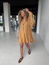 Cloche Linen Dress