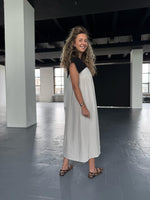 Ivory Muslin Dress