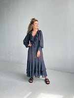 Beach Linen See Through Dress