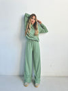 Green Cotton Tracksuit