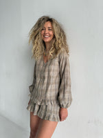 Button Linen Two Pieces