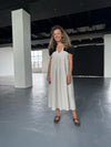 Ivory Muslin Dress