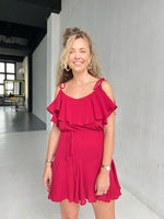 Ruffle Cotton Dress