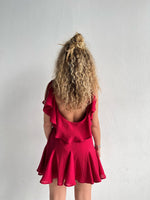 Ruffle Cotton Dress