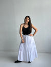 White Cotton Skirt