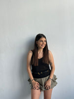 Army Cotton Divided Skirt