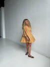 Cloche Linen Dress
