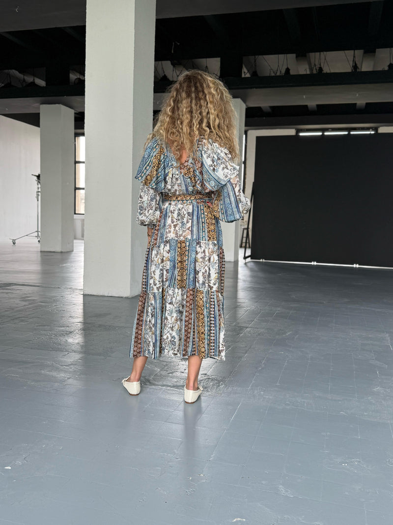 Gipsy Print Maxi Dress