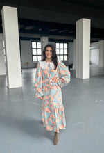 Blue Colar Midi Dress
