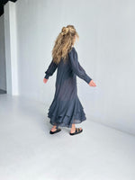 Beach Linen See Through Dress