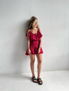 Ruffle Cotton Dress