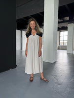 Ivory Muslin Dress