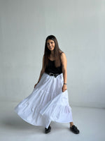 White Cotton Skirt