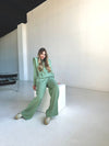 Green Cotton Tracksuit