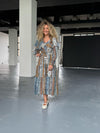 Gipsy Print Maxi Dress