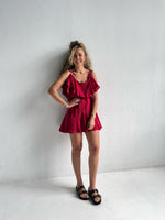 Ruffle Cotton Dress