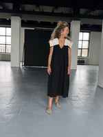 Black Muslin Dress