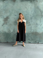Black Muslin Dress