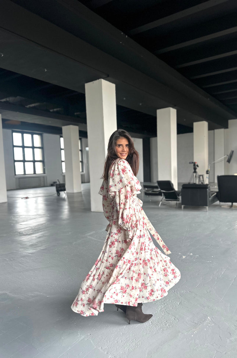Roses story maxi dress
