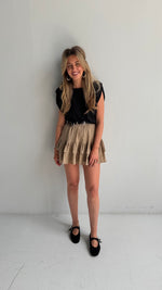 Two Ruffles Cotton Skirt