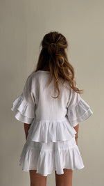 Muslin Ruffle Blouse