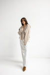 Beige Tweed Kimono