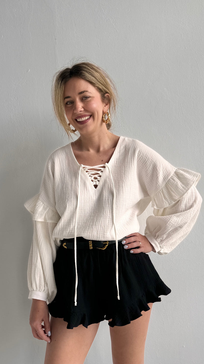Muslin Angel Top