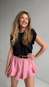 Linen Divided Skirt