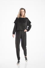 Tracksuit with Ruffles Sleeves