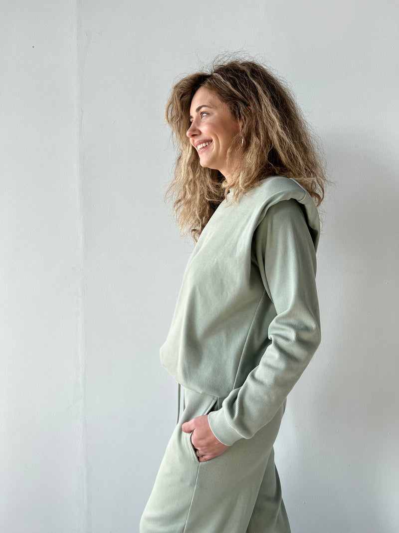 Mint Cotton Tracksuit
