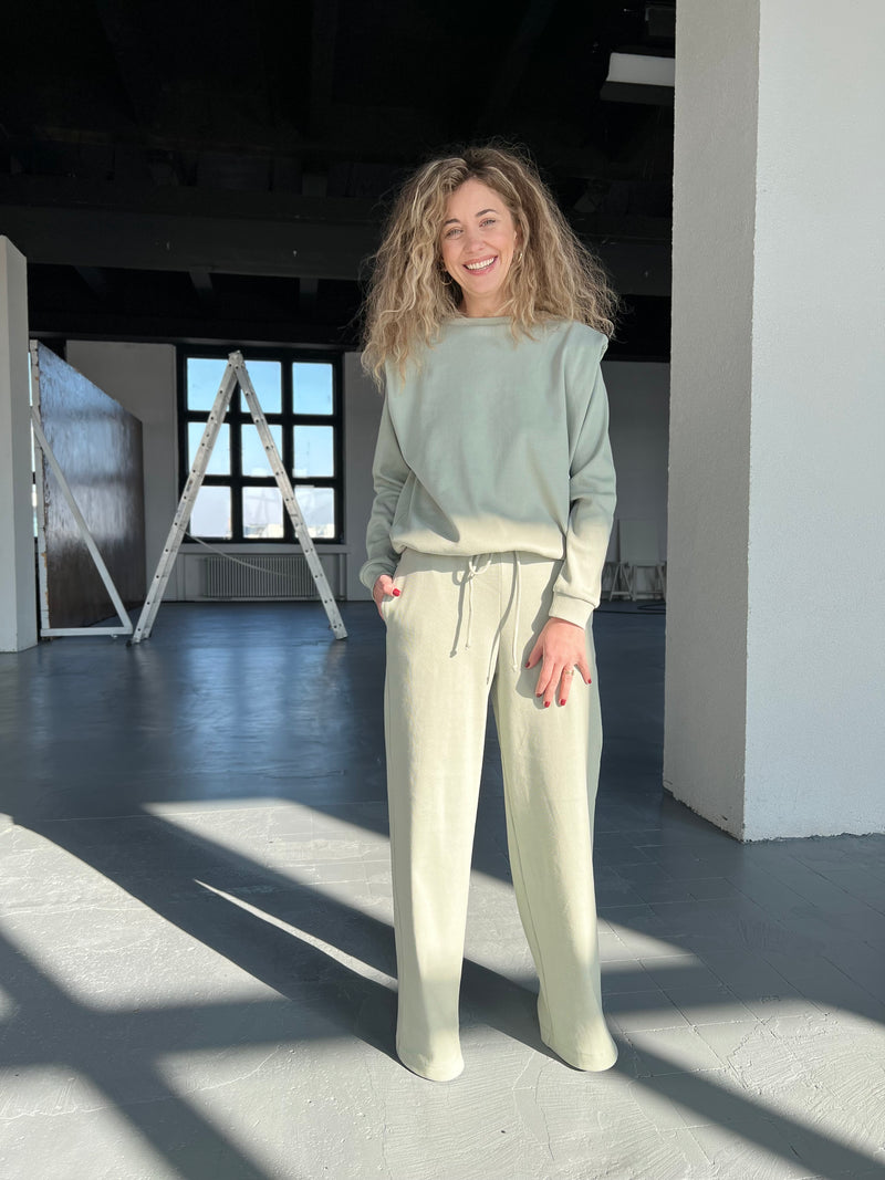 Mint Cotton Tracksuit