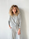 Grey Cotton Tracksuit