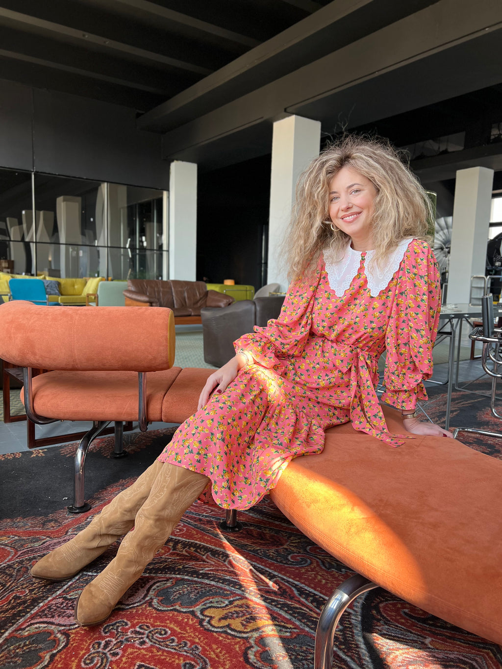 Second female sales snake midi dress