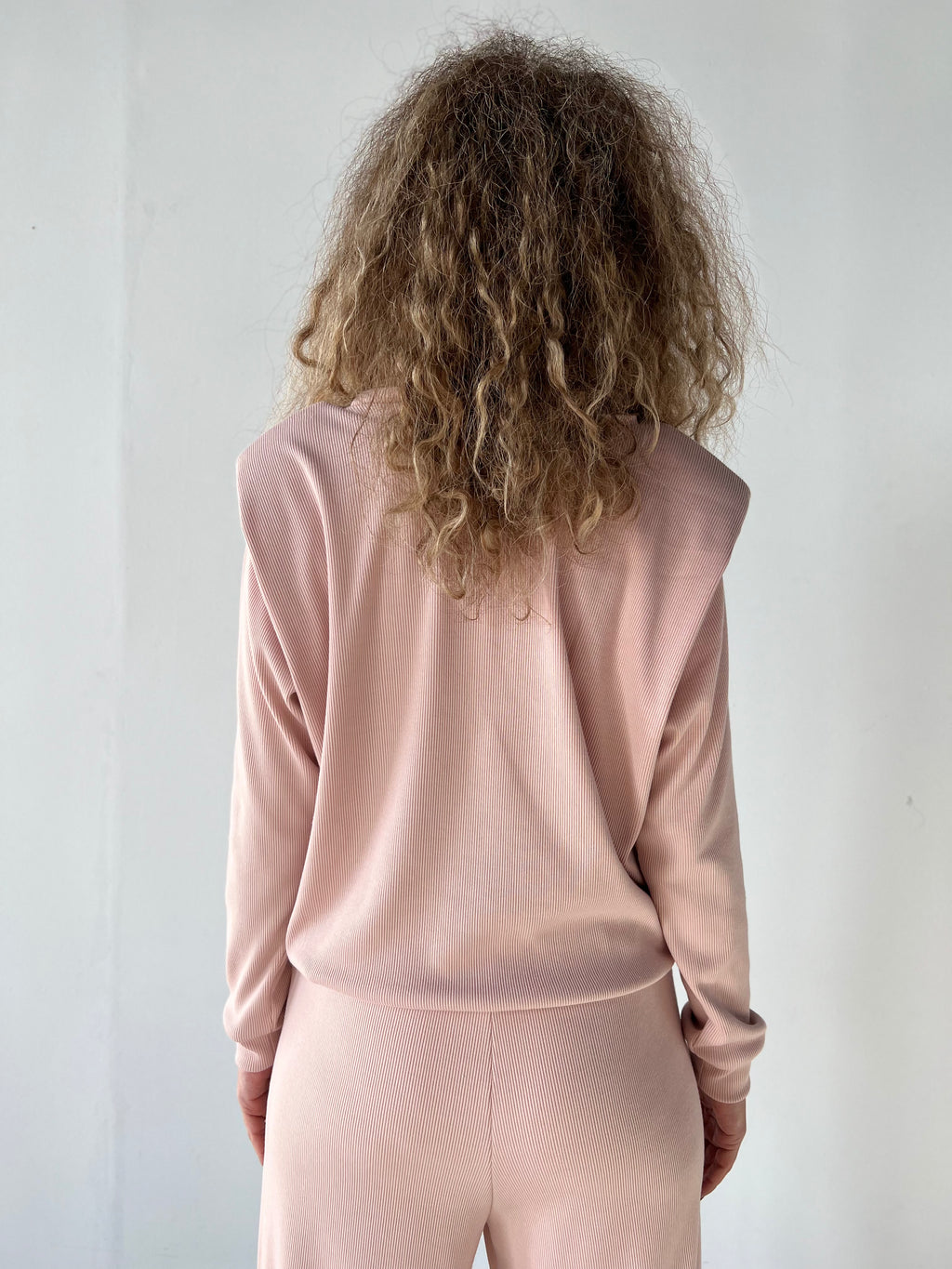 Baby Pink Cotton Tracksuit