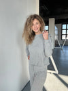 Grey Cotton Tracksuit