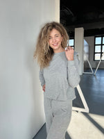 Grey Cotton Tracksuit